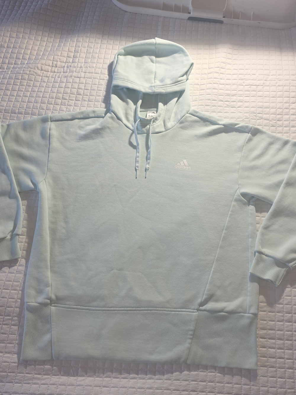 adidas Pastel Mint Pullover Hoodie